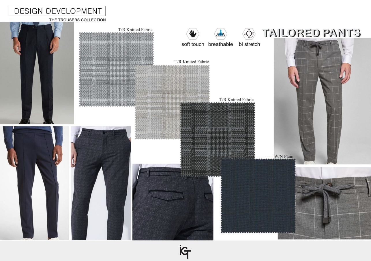 2025SS KNIT TAILORED PANTS