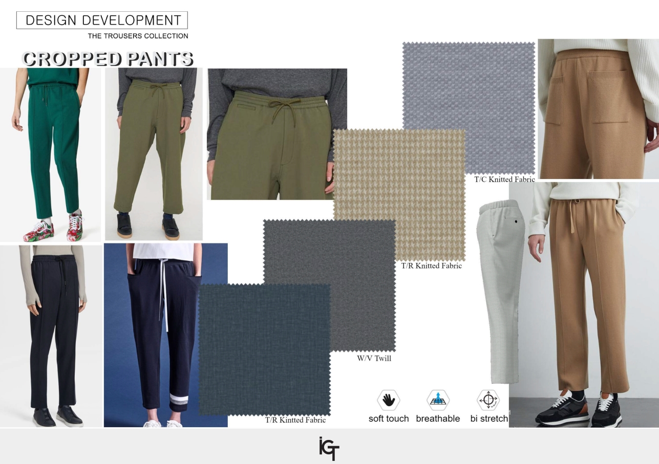 2025SS KNIT CROPPED PANTS