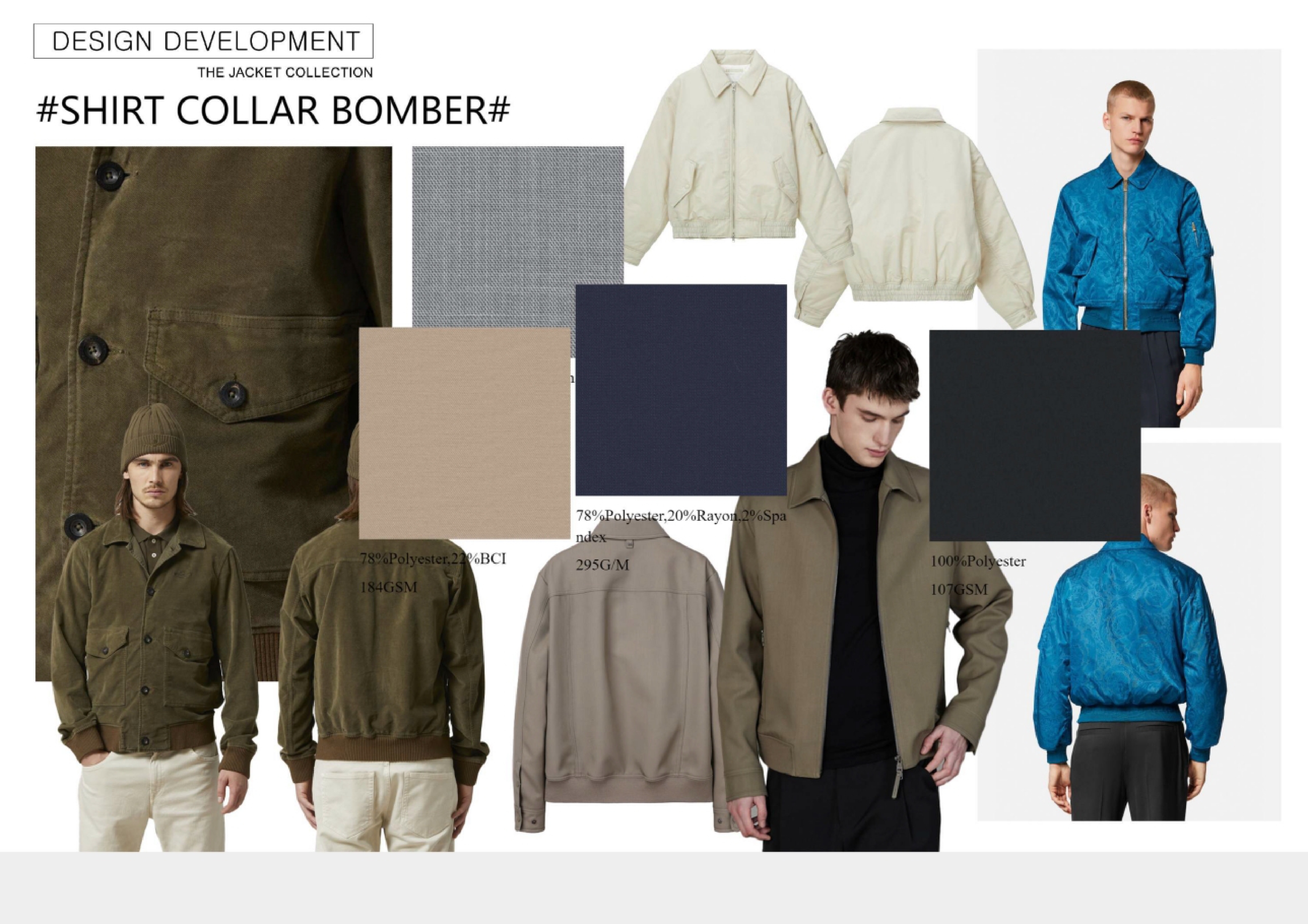 2025SS SHIRT COLLAR BOMBER