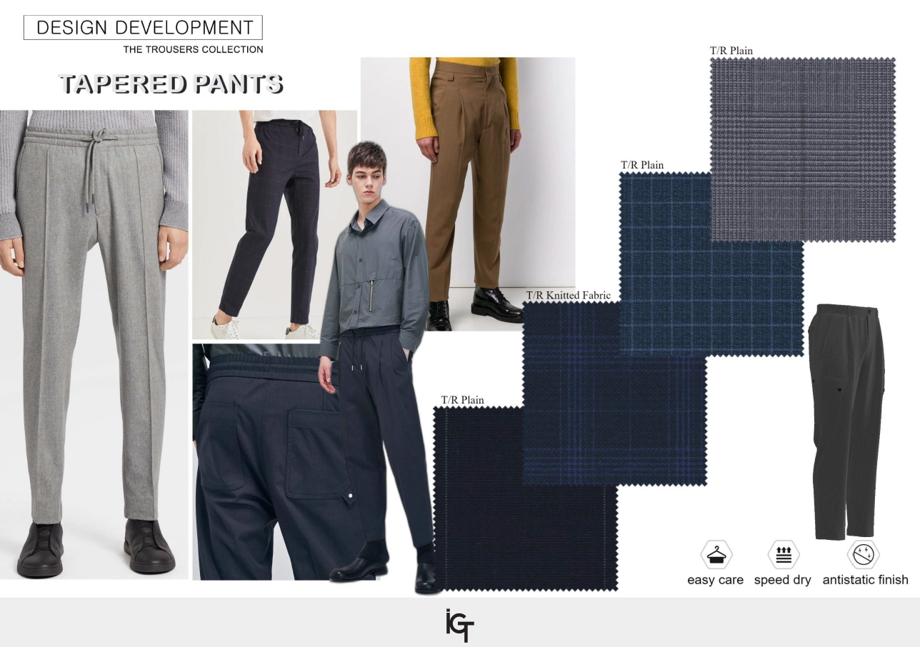 2025SS TR TAPERED PANTS