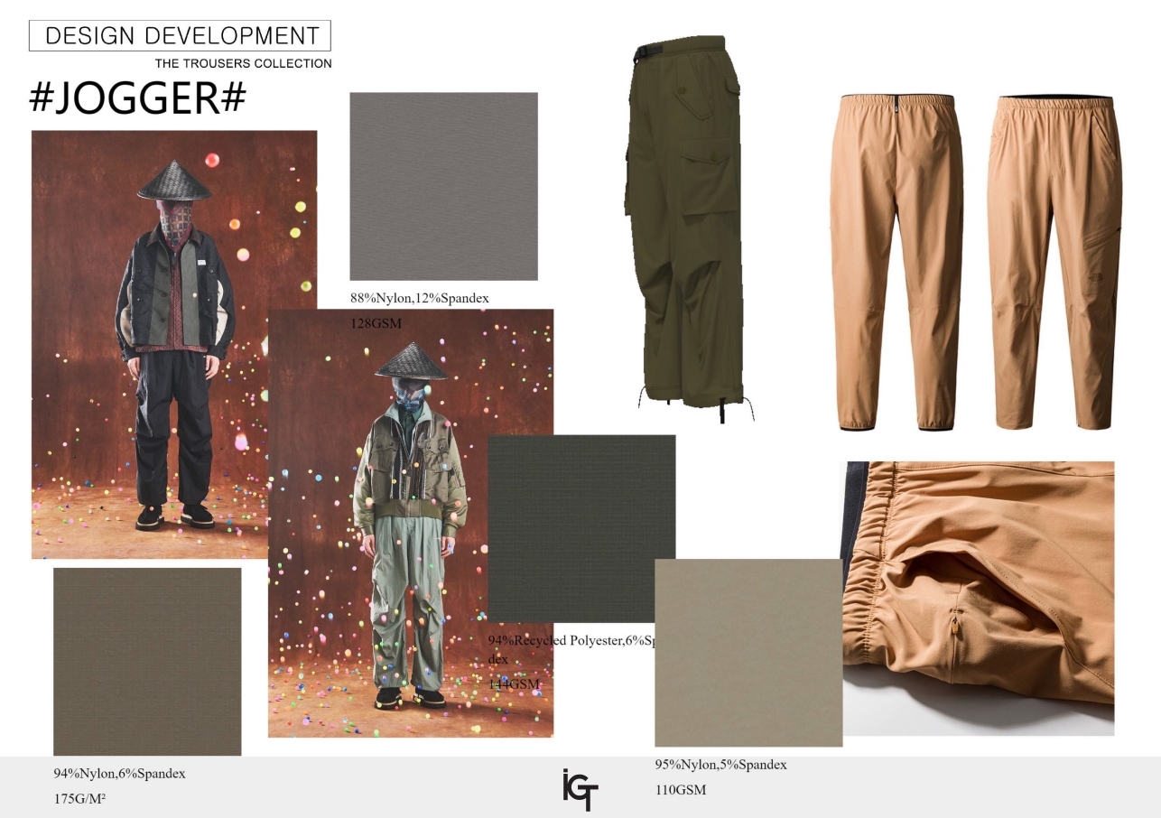 2025SS NYLON JOGGER PANTS